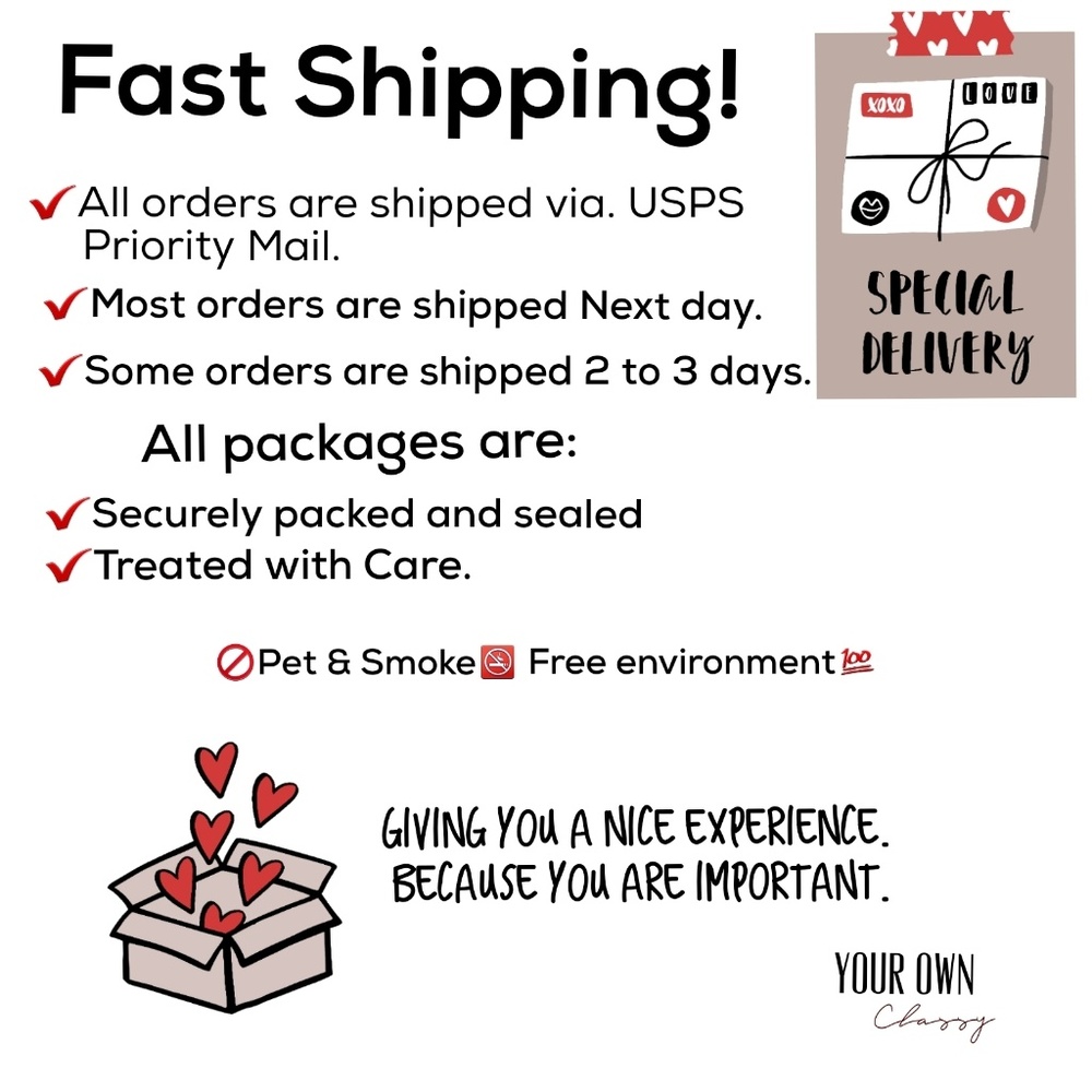 Fast Shipping! Pet & Smoke Free environment